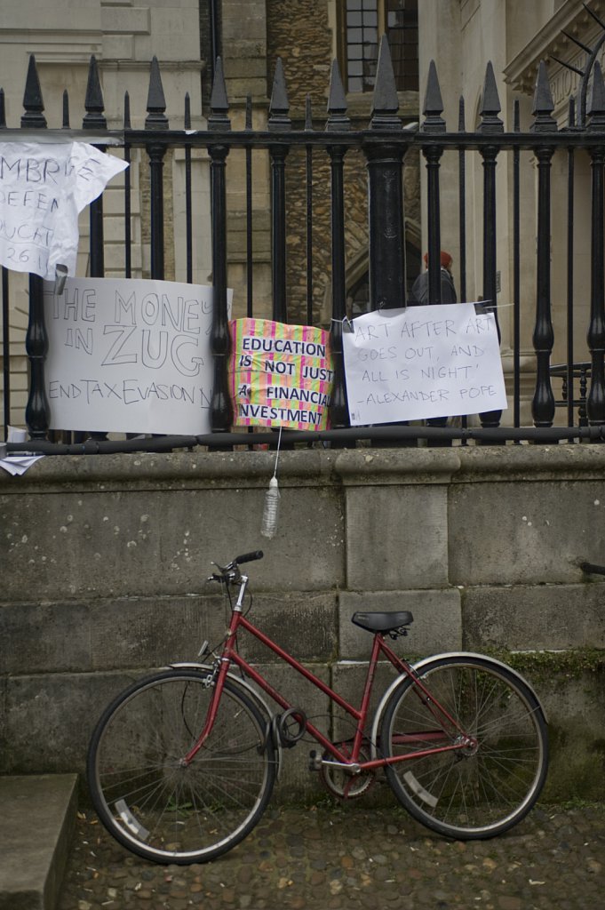 Cambridge Student Protests 2010