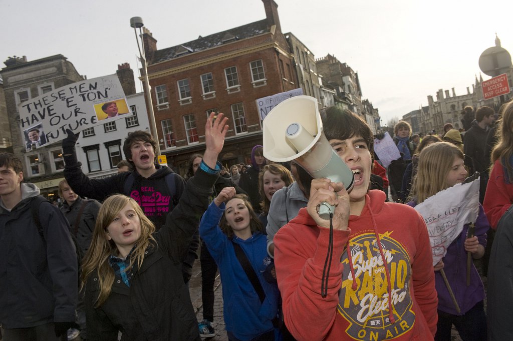 Cambridge Student Protests 2010