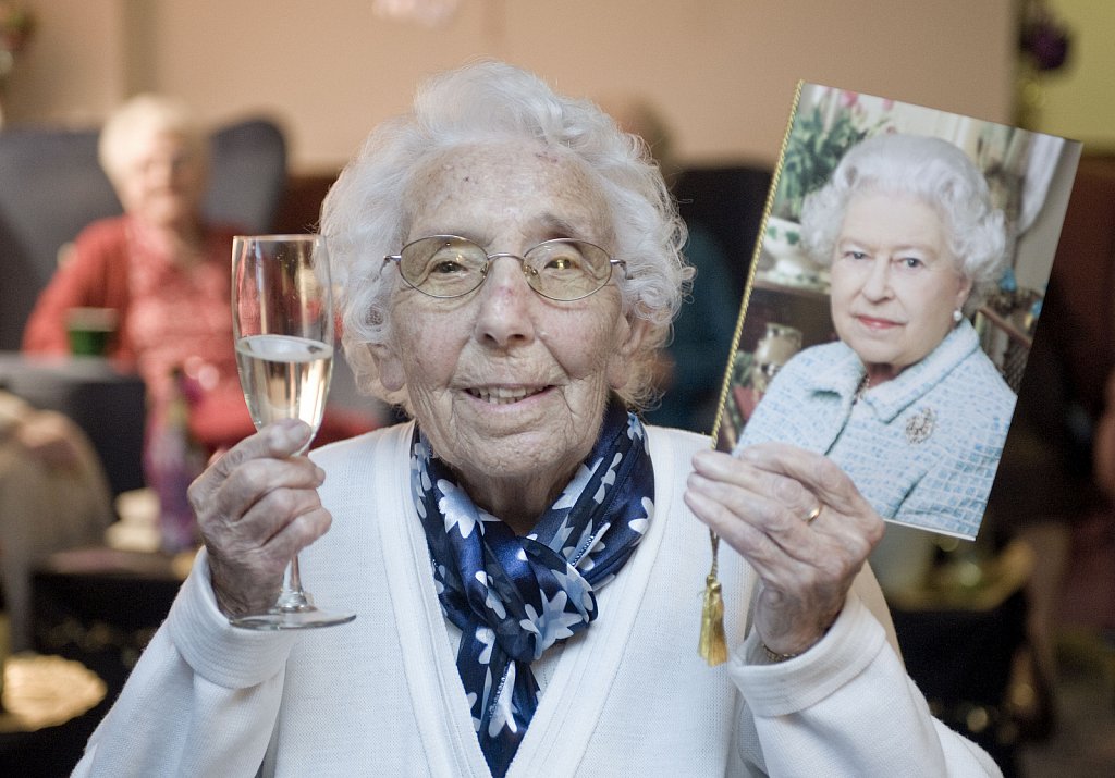 Alice MInter, 100th BIrthday Party