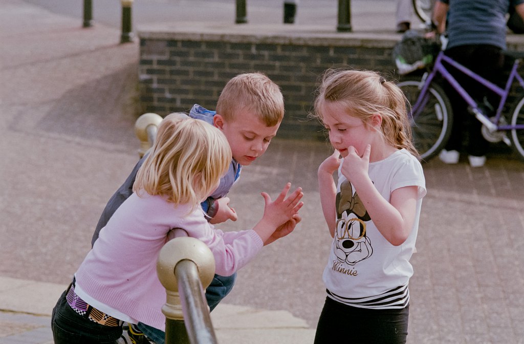 Children Playing In The Street