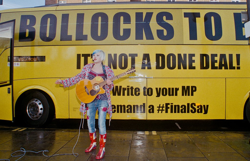 Bollock To Brexit Bus in Norwich, Norfolk, UK