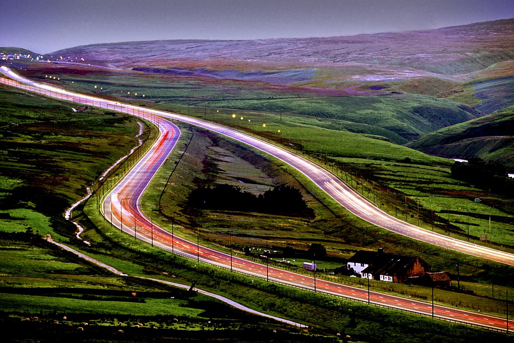 Stott Hall on the M62, West Yorkshire