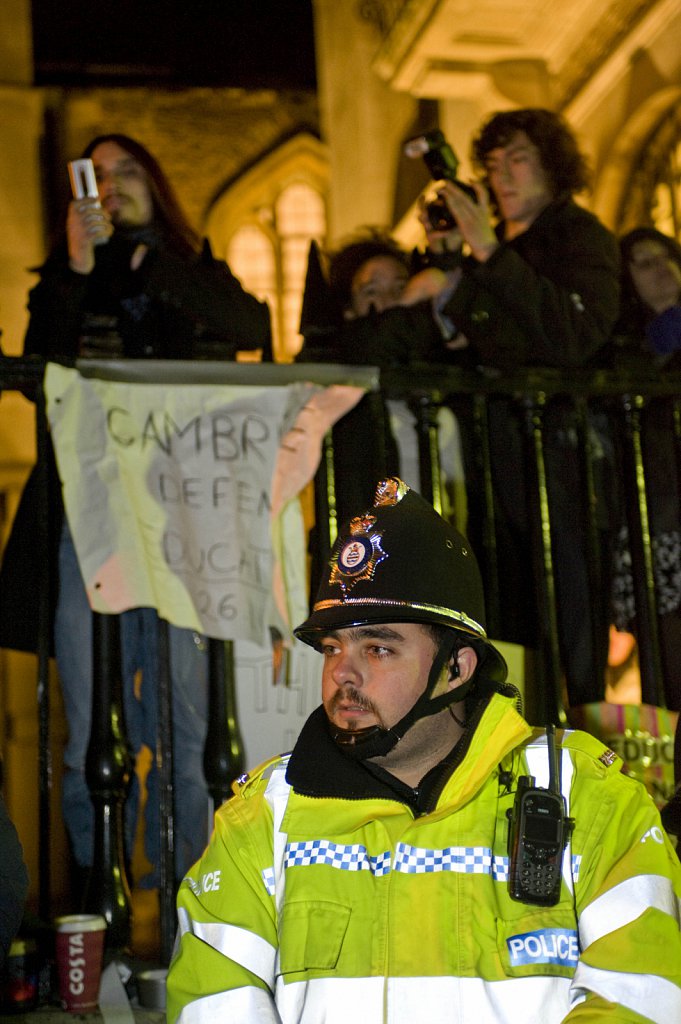 Cambridge Student Education Protests 2010